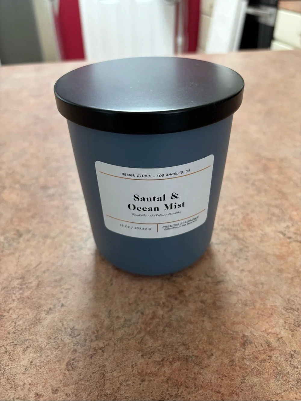 DESIGN STUDIO Santal & Ocean Mist Candle